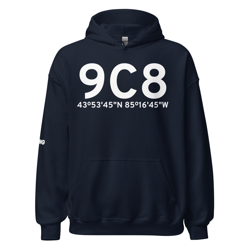 Evart (K9C8) Airport Hoodie Sweatshirt 