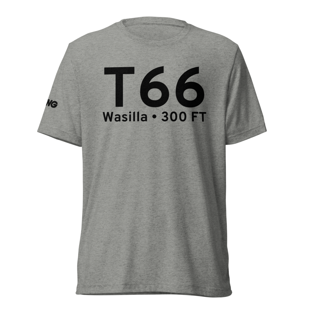 Wasilla (T66) Airport Tri-blend T-Shirt 