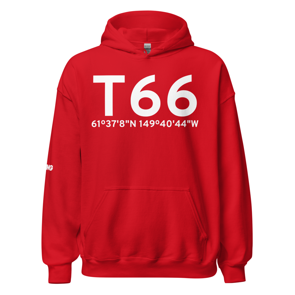 Wasilla (T66) Airport Hoodie Sweatshirt 