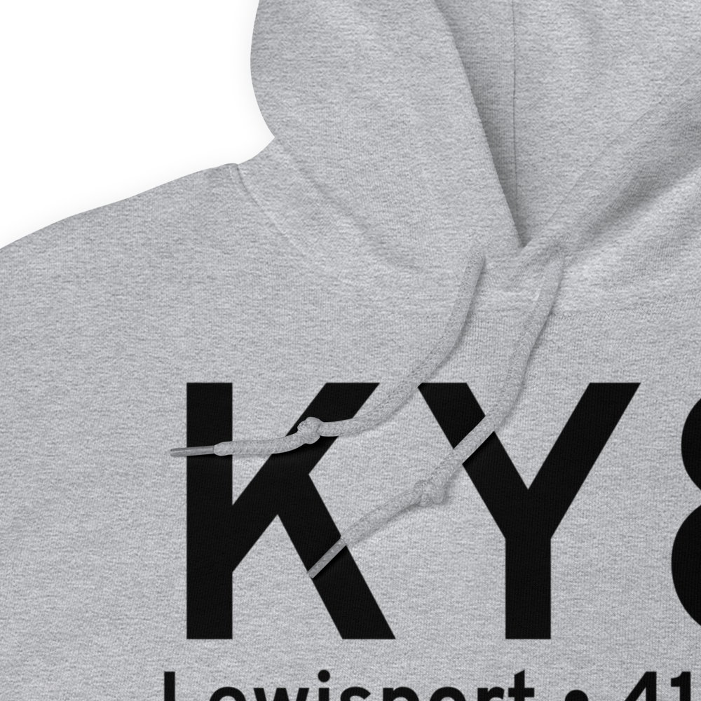 Lewisport (KY8) Airport Hoodie Sweatshirt 
