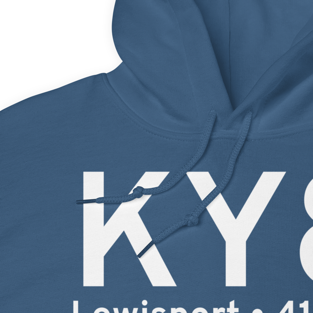 Lewisport (KY8) Airport Hoodie Sweatshirt 