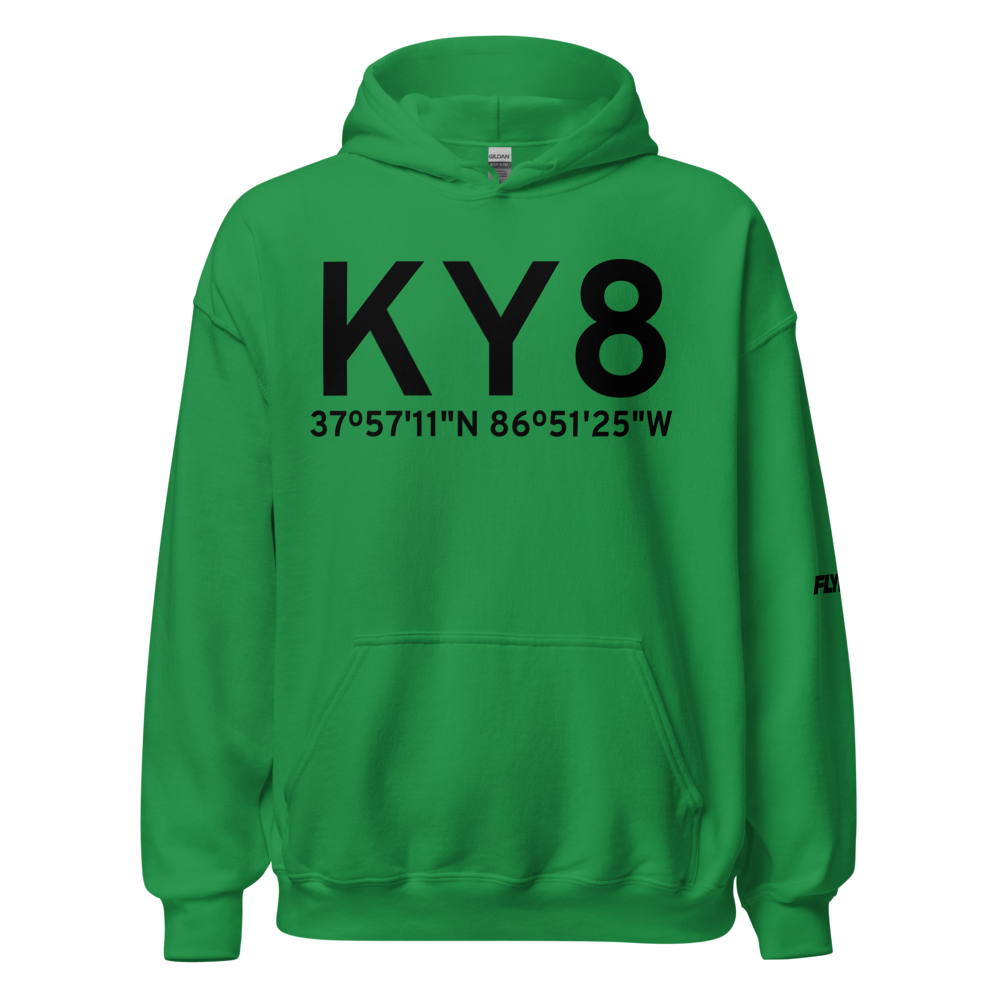 Lewisport (KY8) Airport Hoodie Sweatshirt 