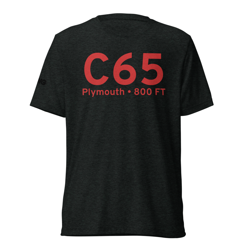 Plymouth (KC65) Airport Tri-blend T-Shirt 