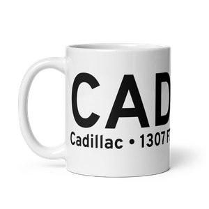 Cadillac (KCAD) Airport Mug