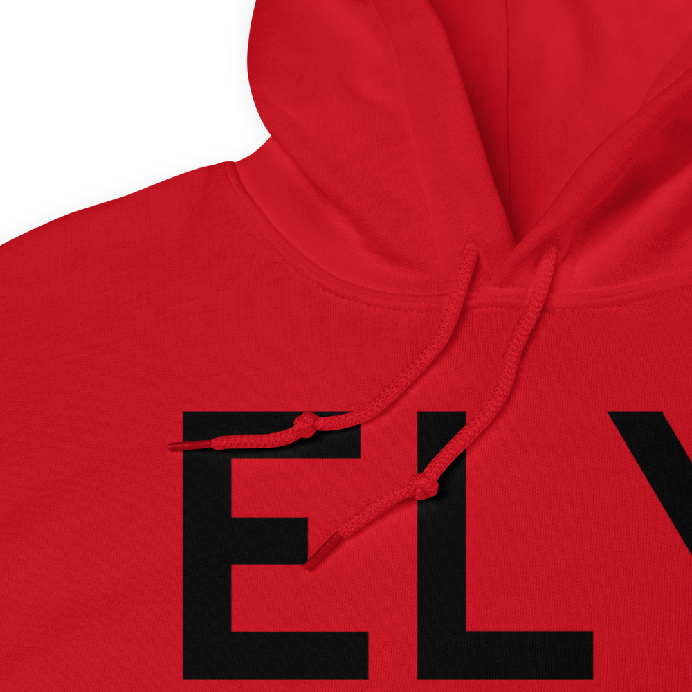 Ely (KELY) Airport Hoodie Sweatshirt 
