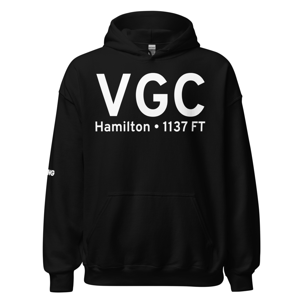 Hamilton (KVGC) Airport Hoodie Sweatshirt 
