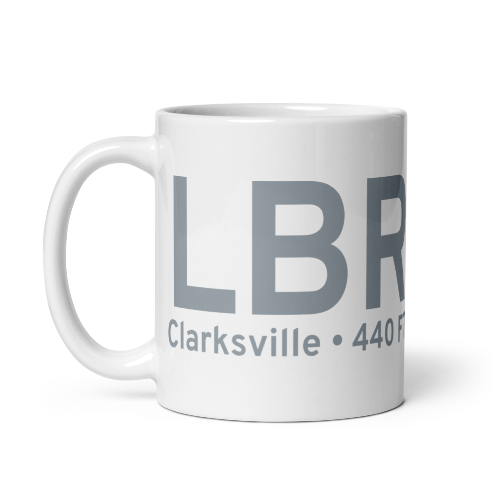Clarksville (KLBR) Airport Mug 