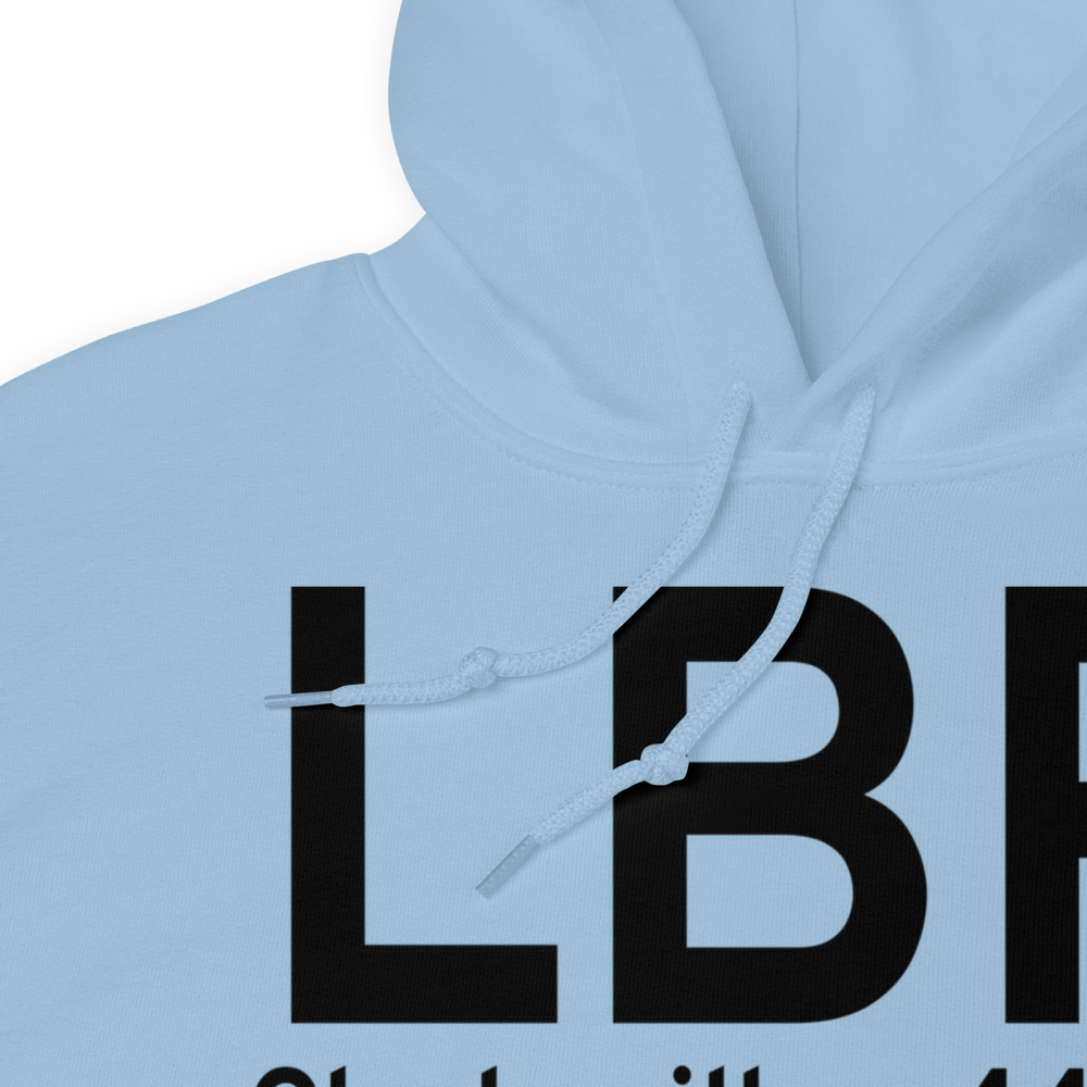 Clarksville (KLBR) Airport Hoodie Sweatshirt 