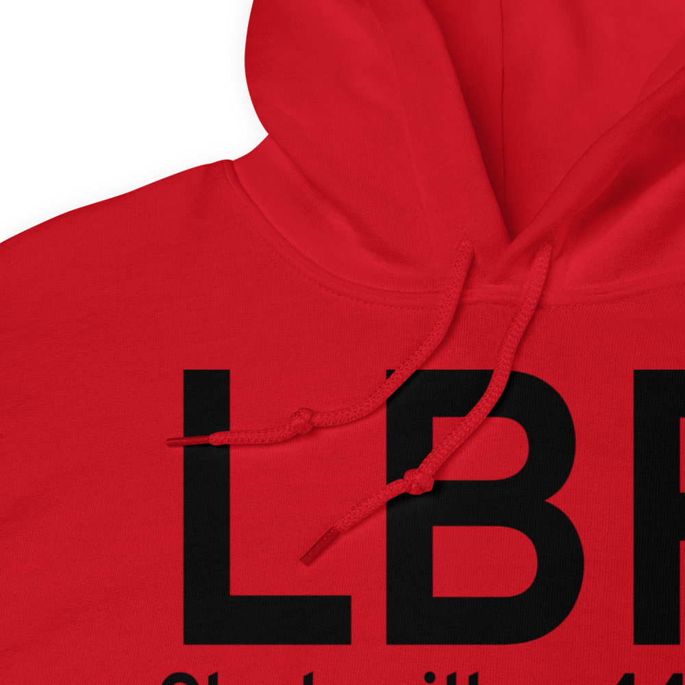 Clarksville (KLBR) Airport Hoodie Sweatshirt 