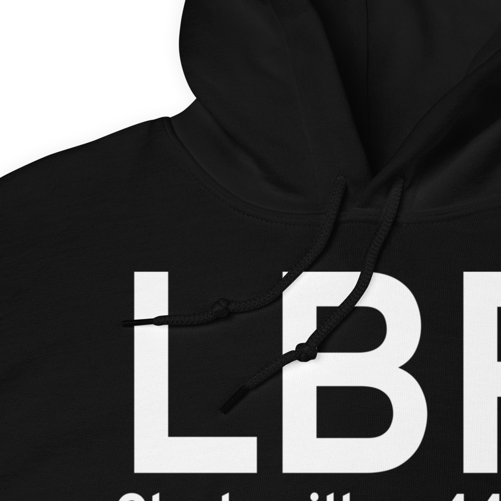 Clarksville (KLBR) Airport Hoodie Sweatshirt 