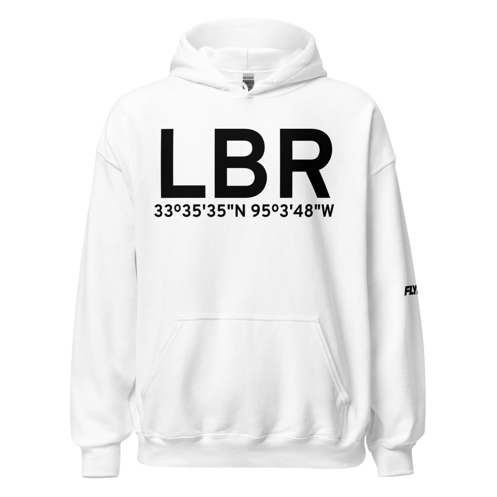 Clarksville (KLBR) Airport Hoodie Sweatshirt 