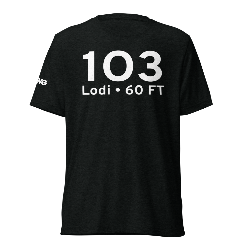 Lodi (K1O3) Airport Tri-blend T-Shirt 