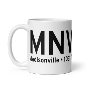 Madisonville (KMNV) Airport Mug