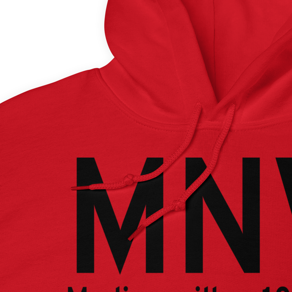 Madisonville (KMNV) Airport Hoodie Sweatshirt 