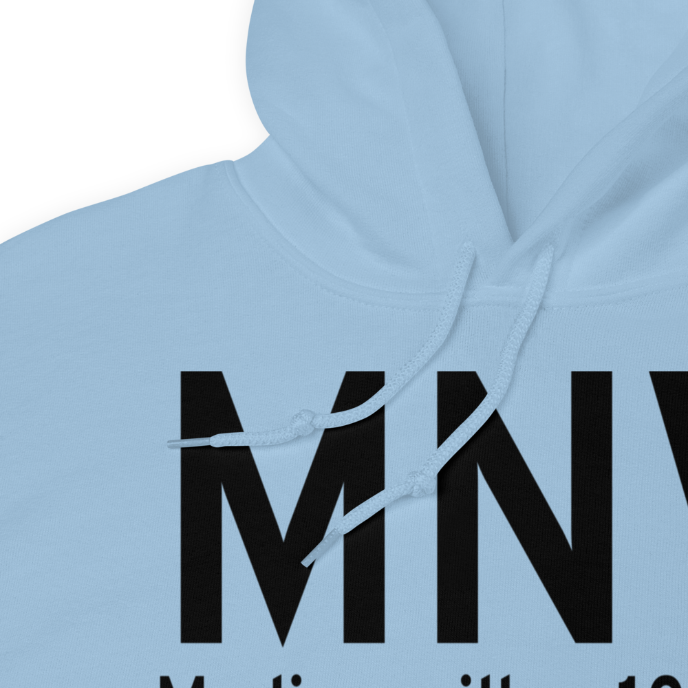 Madisonville (KMNV) Airport Hoodie Sweatshirt 