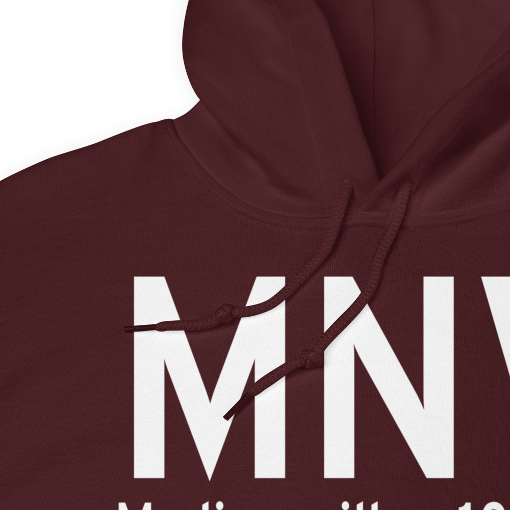 Madisonville (KMNV) Airport Hoodie Sweatshirt 