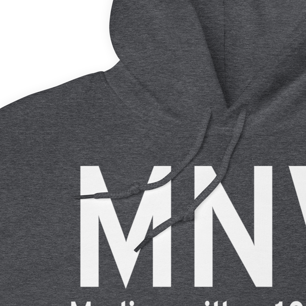 Madisonville (KMNV) Airport Hoodie Sweatshirt 