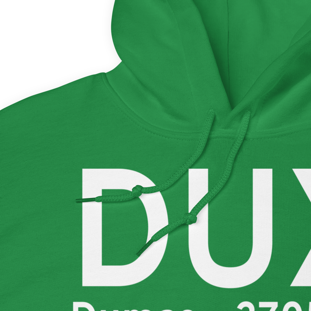 Dumas (KDUX) Airport Hoodie Sweatshirt 