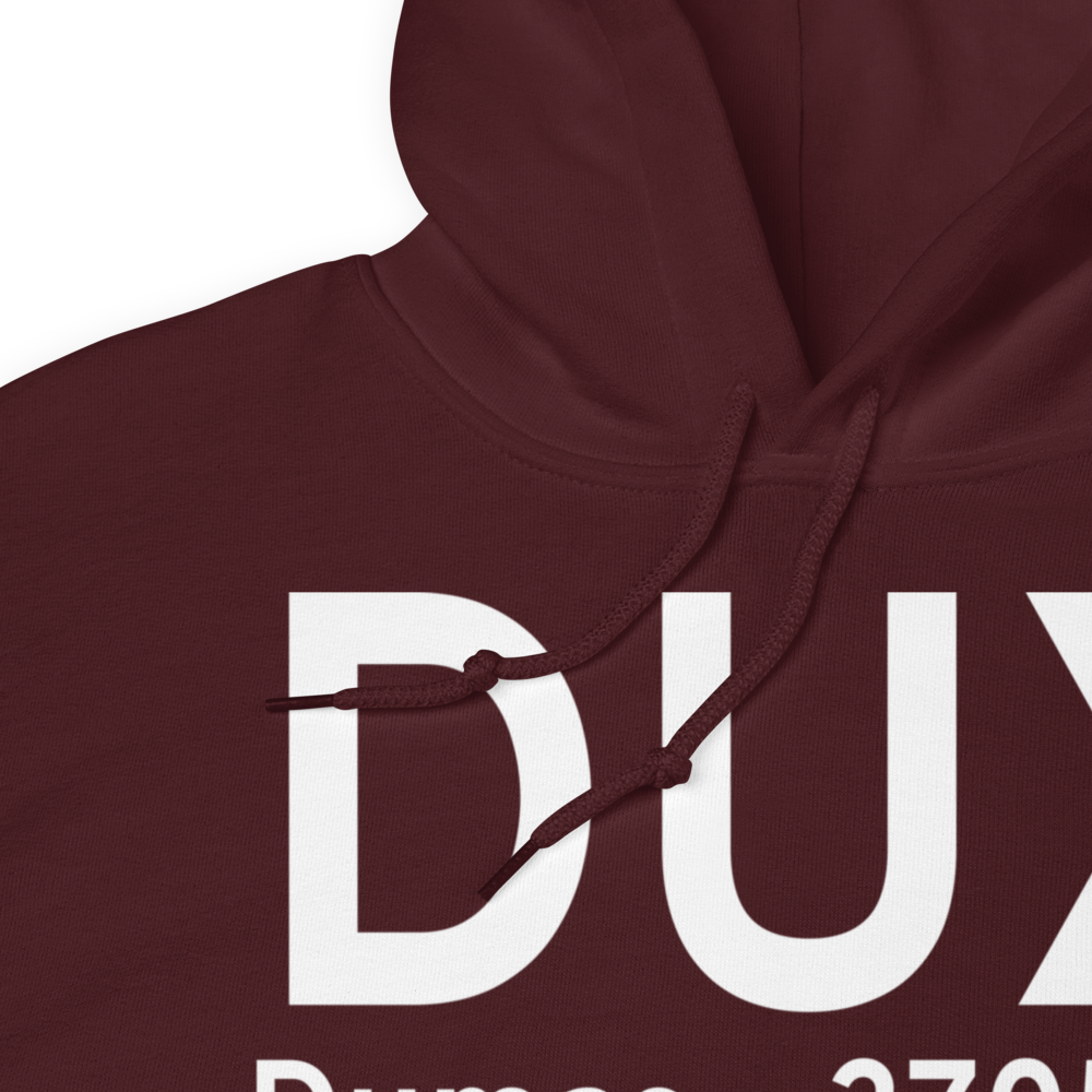 Dumas (KDUX) Airport Hoodie Sweatshirt 