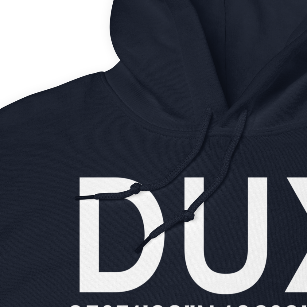 Dumas (KDUX) Airport Hoodie Sweatshirt 