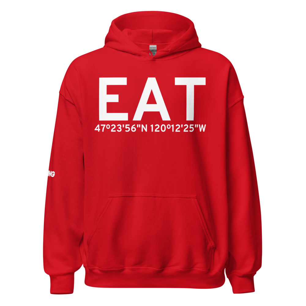 Wenatchee (KEAT) Airport Hoodie Sweatshirt 