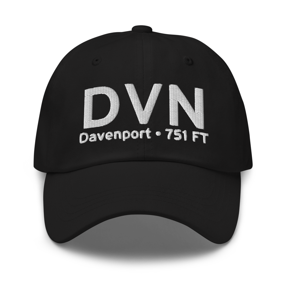 Davenport (KDVN) Airport Hat 