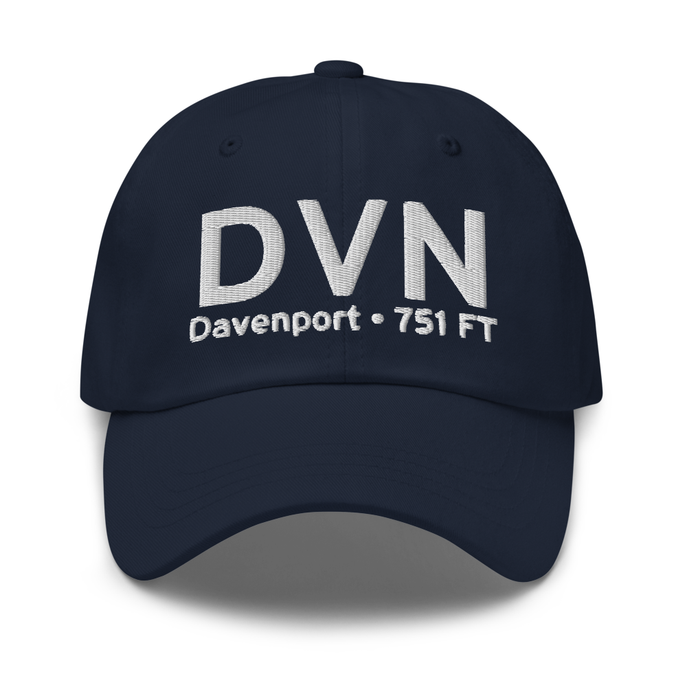 Davenport (KDVN) Airport Hat 