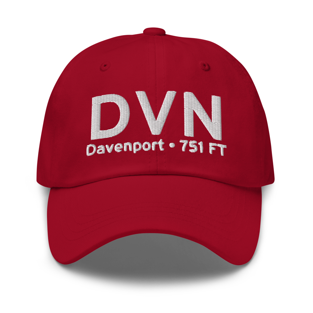 Davenport (KDVN) Airport Hat 