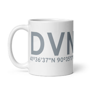 Davenport (KDVN) Airport Mug