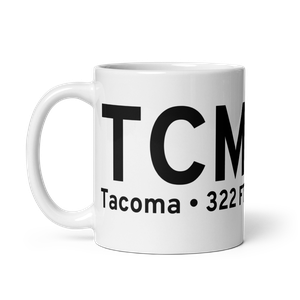 Tacoma (KTCM) Airport Mug