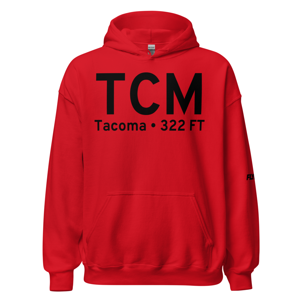 Tacoma (KTCM) Airport Hoodie Sweatshirt 