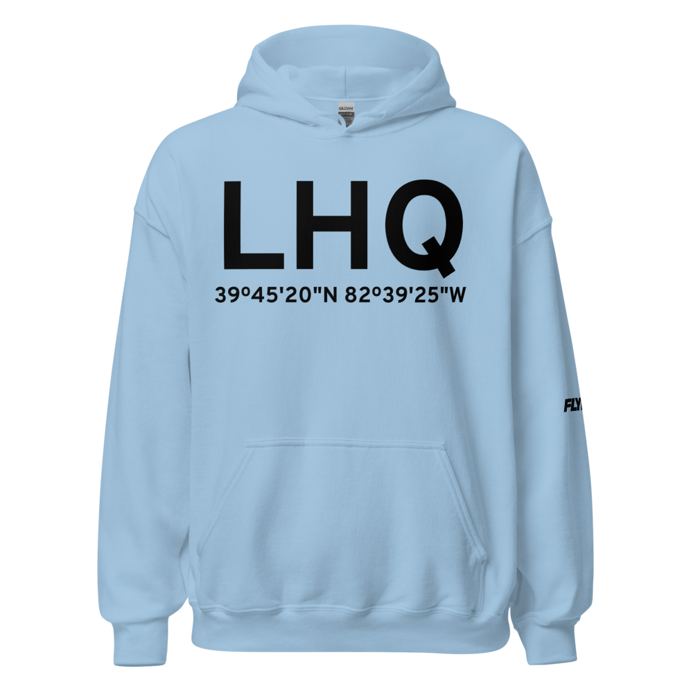 Lancaster (KLHQ) Airport Hoodie Sweatshirt 