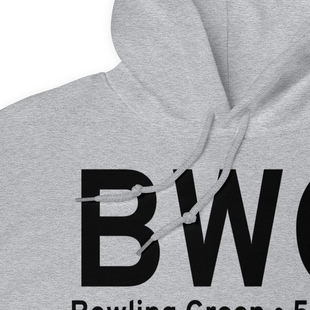 Bowling Green (KBWG) Airport Hoodie Sweatshirt 