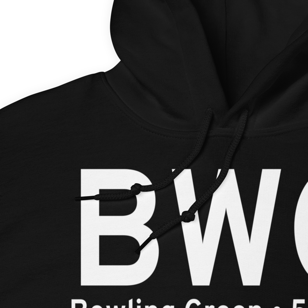 Bowling Green (KBWG) Airport Hoodie Sweatshirt 