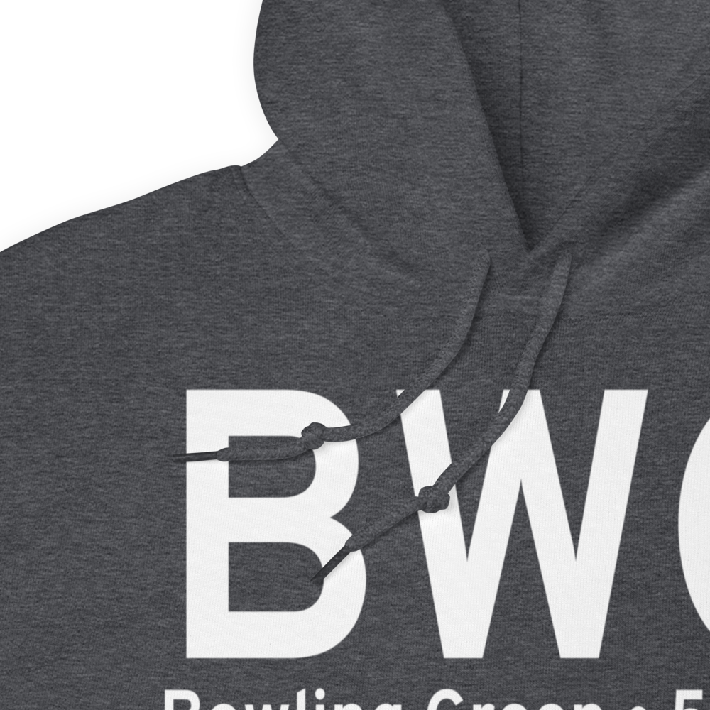 Bowling Green (KBWG) Airport Hoodie Sweatshirt 
