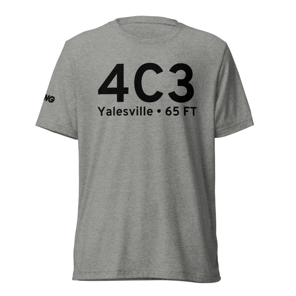 Yalesville (4C3) Airport Tri-blend T-Shirt 