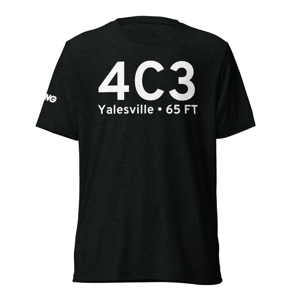 Yalesville (4C3) Airport Tri-blend T-Shirt 