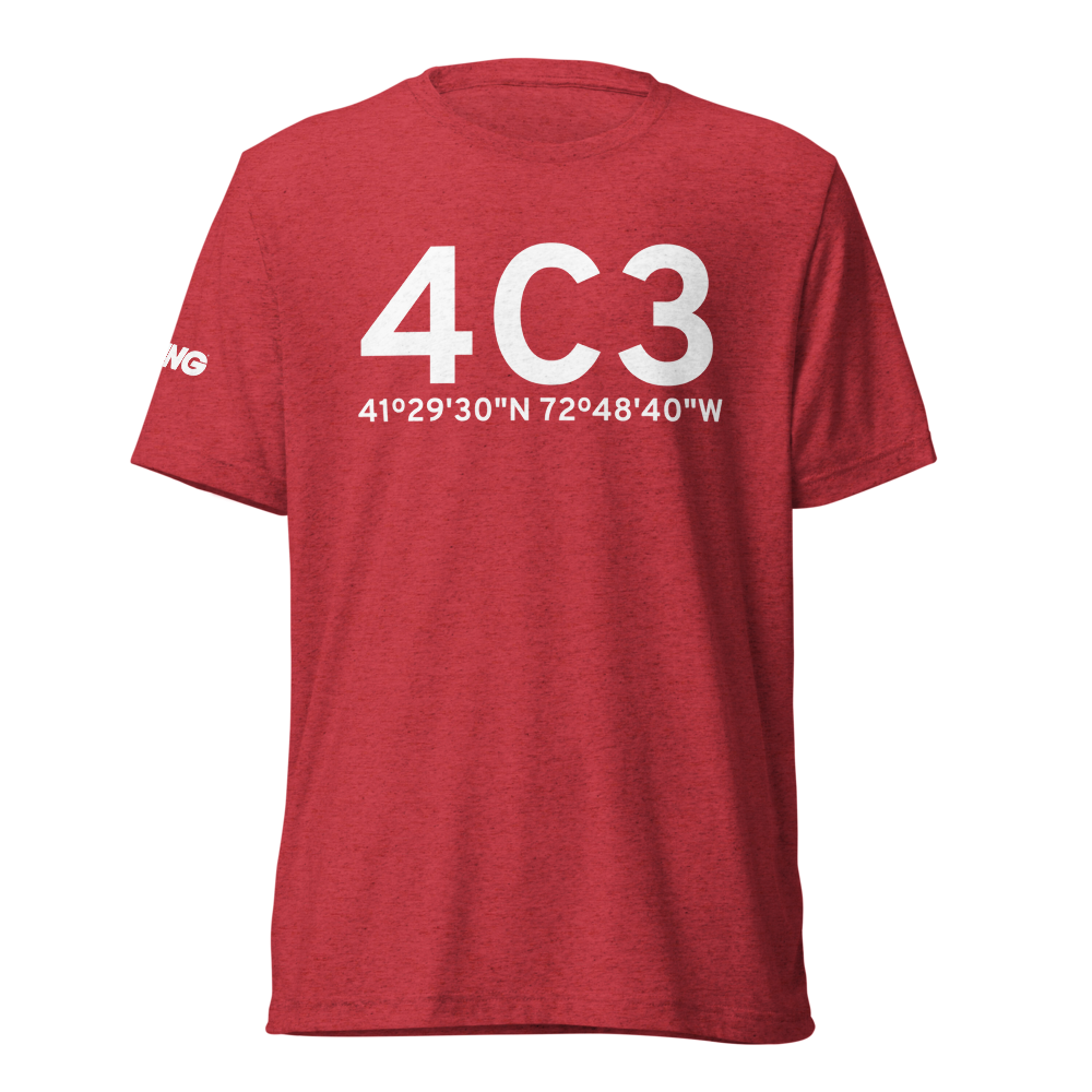 Yalesville (4C3) Airport Tri-blend T-Shirt 