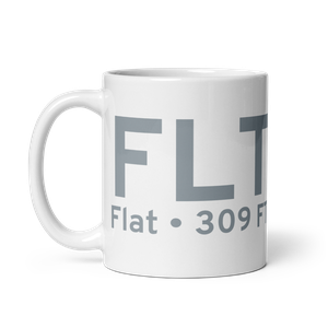 Flat (FLT) Airport Mug