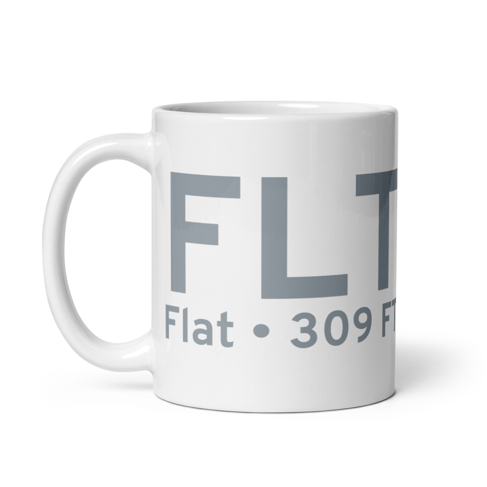 Flat (FLT) Airport Mug 