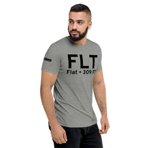 Flat (FLT) Airport Tri-blend T-Shirt