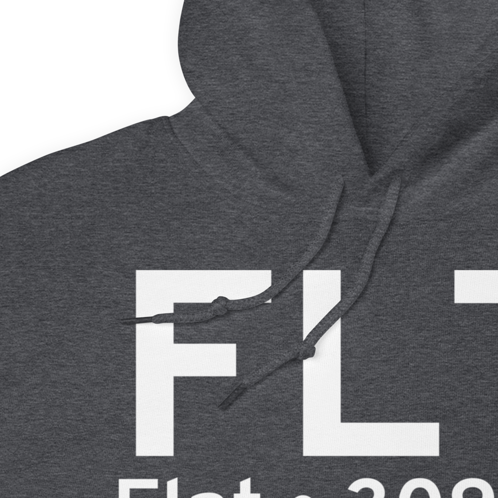 Flat (FLT) Airport Hoodie Sweatshirt 