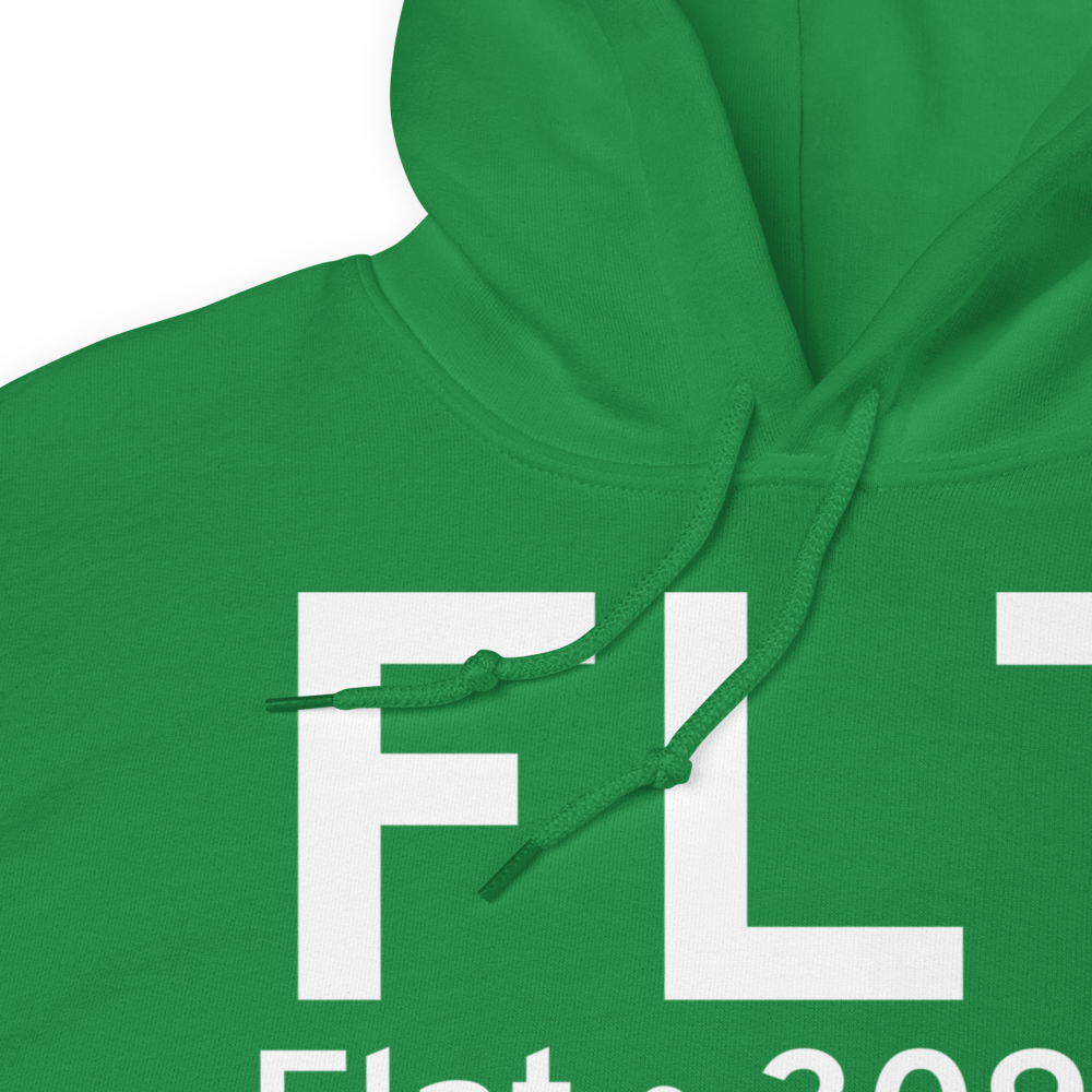 Flat (FLT) Airport Hoodie Sweatshirt 