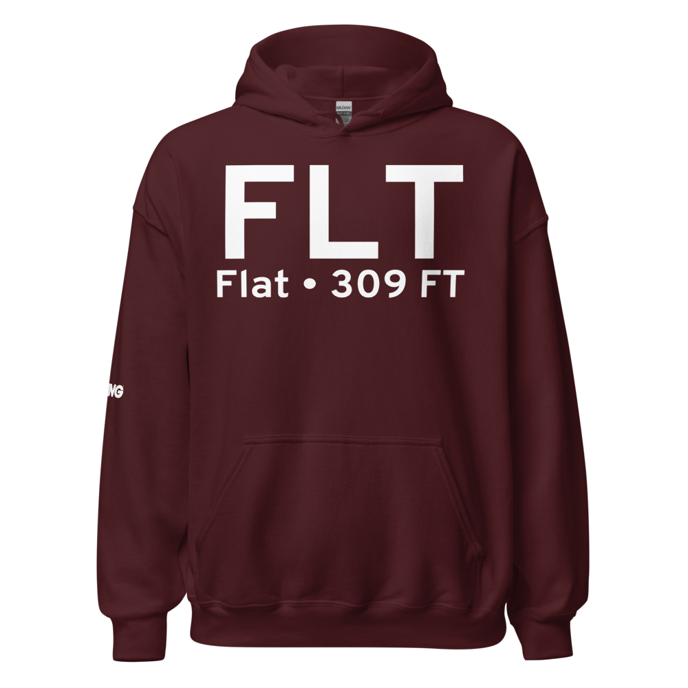 Flat (FLT) Airport Hoodie Sweatshirt 