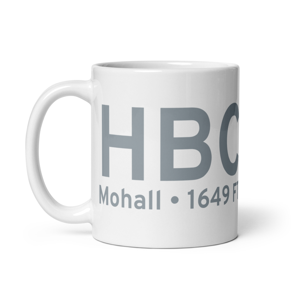 Mohall (KHBC) Airport Mug 
