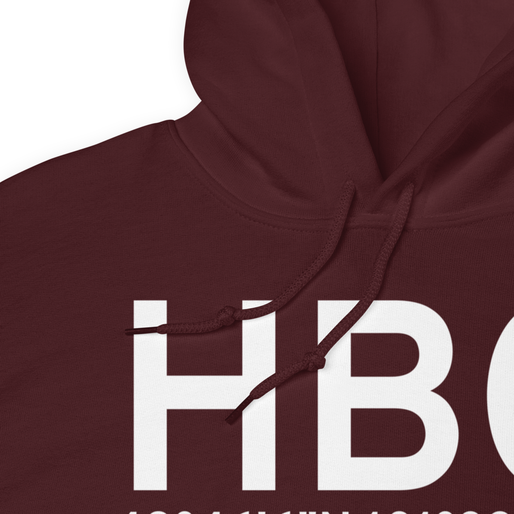 Mohall (KHBC) Airport Hoodie Sweatshirt 