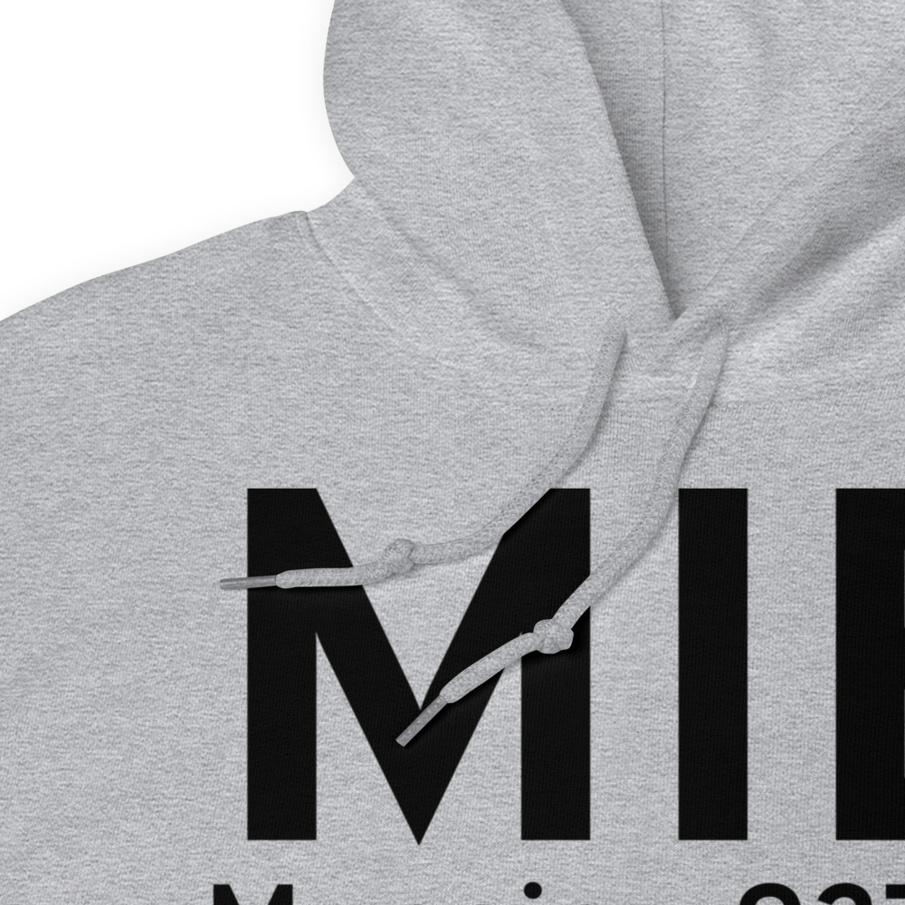 Muncie (KMIE) Airport Hoodie Sweatshirt 