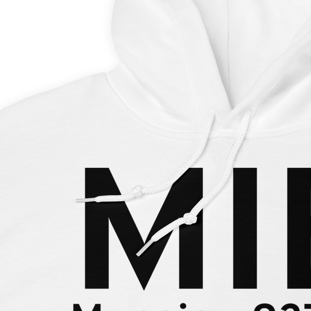Muncie (KMIE) Airport Hoodie Sweatshirt 
