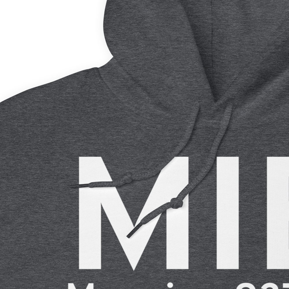 Muncie (KMIE) Airport Hoodie Sweatshirt 