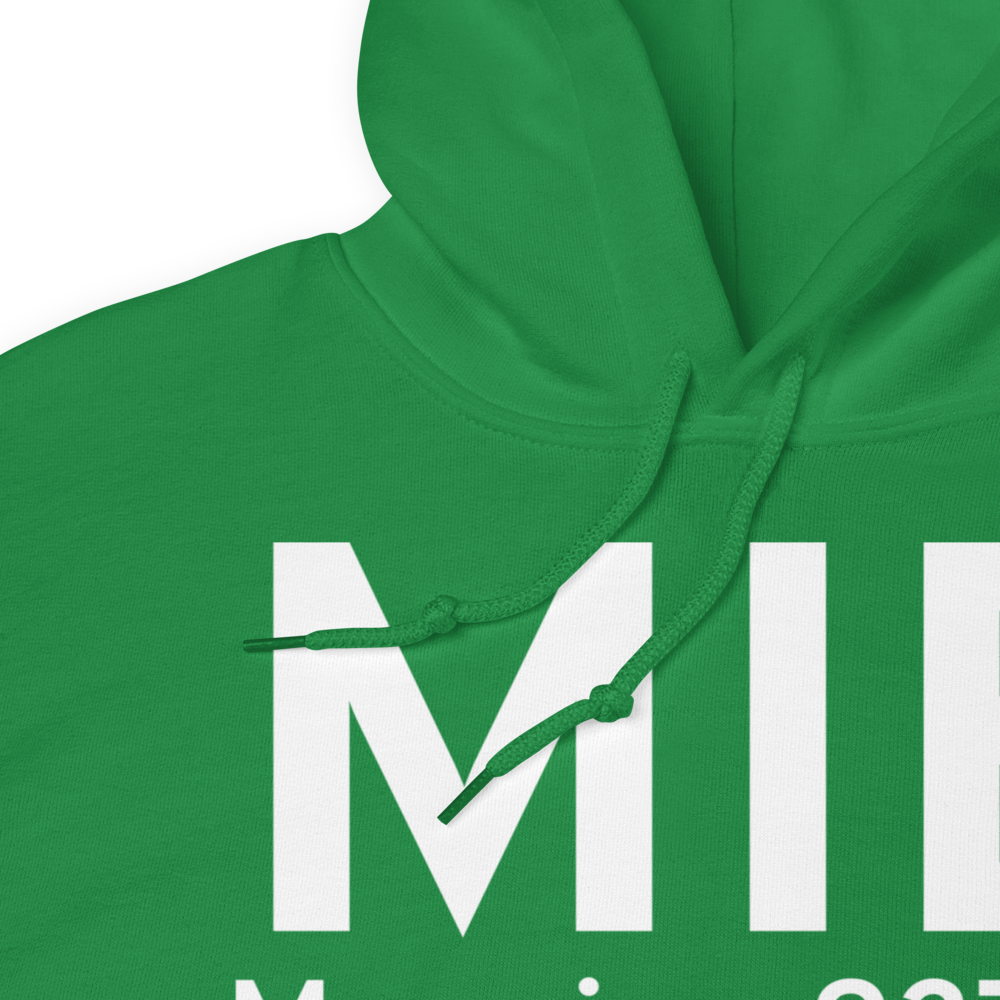 Muncie (KMIE) Airport Hoodie Sweatshirt 